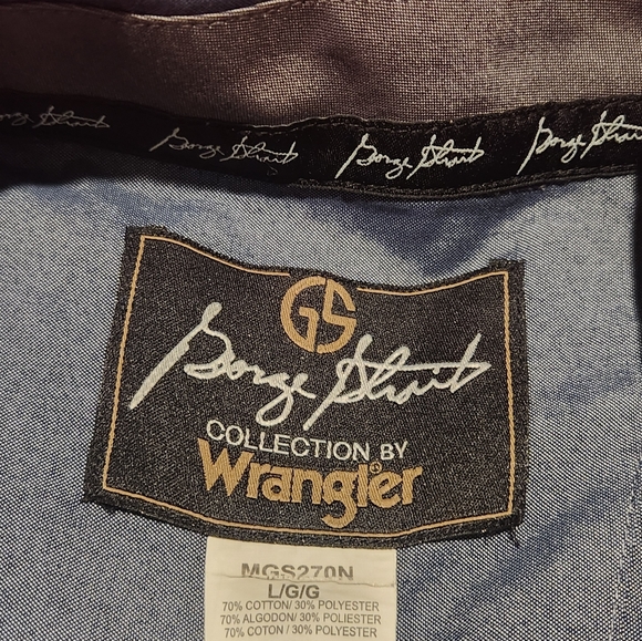 George Strait Wrangler Long Sleve - Picture 4 of 4